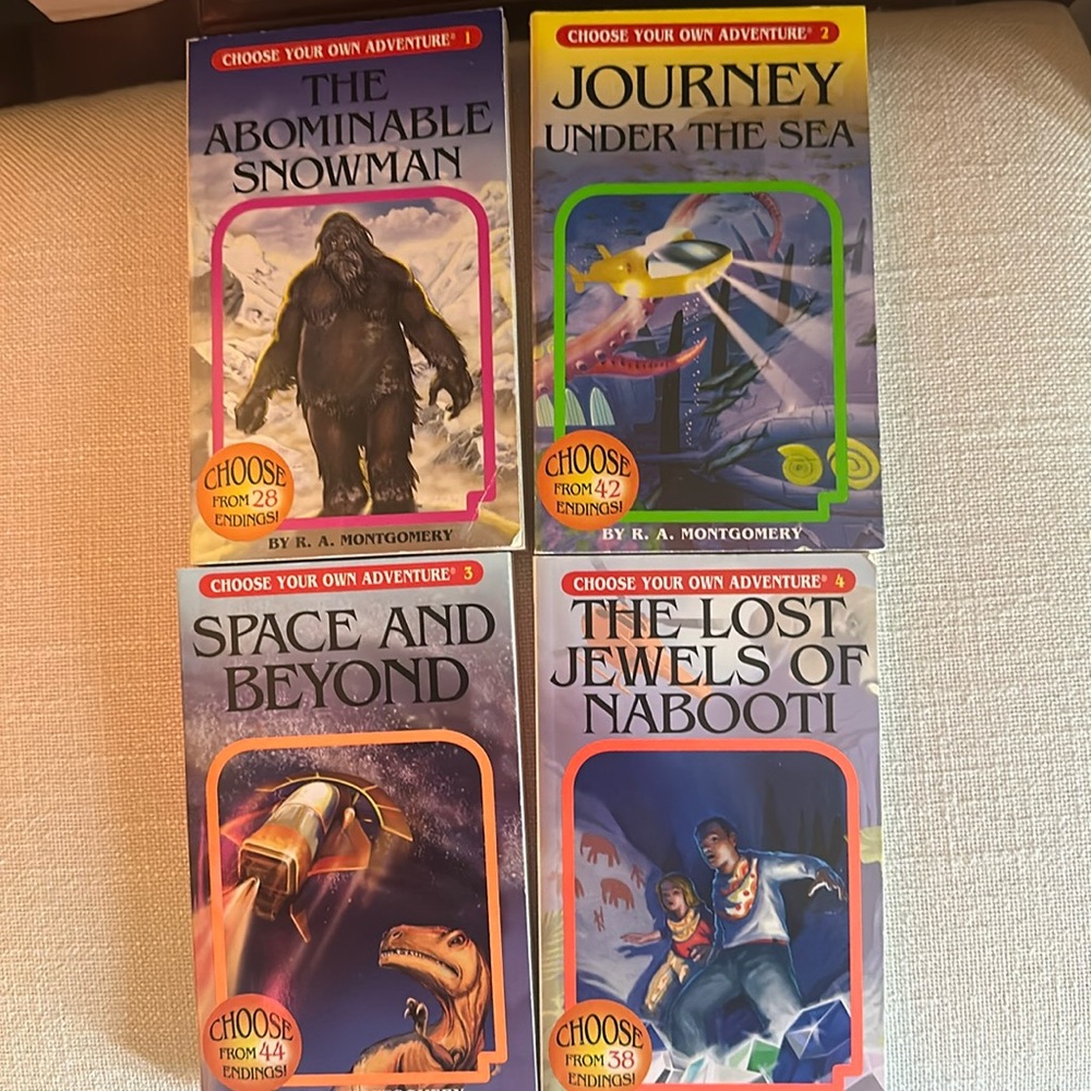 Choose Your Own Adventure Children’s  4-Book Boxed Set #1 R.A. Montgomery